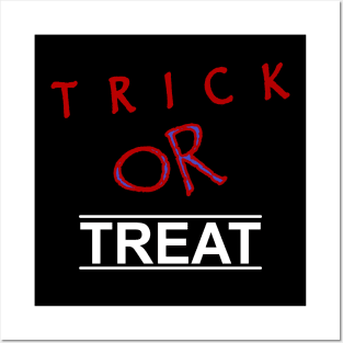 Trick or Treat Halloween Posters and Art